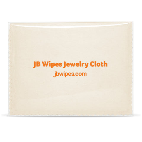 JB Wipes Professional Jewelry Polishing Cloth- 4ply